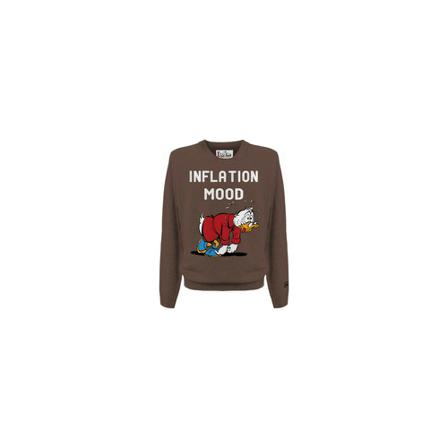 Saint Barth, Round-neck Knitwear Bruin, Heren, Maat:S