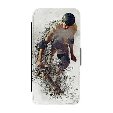 Skateboarding iPhone 14 Plus Flip Mobilfodral