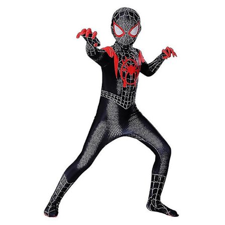 Spiderman Cosplay Superhjältedräkt Barn Vuxen Bodysuit-g W Far From Home 160 Adults (150-160cm) Miles Morales 170 Adults (160-170cm)