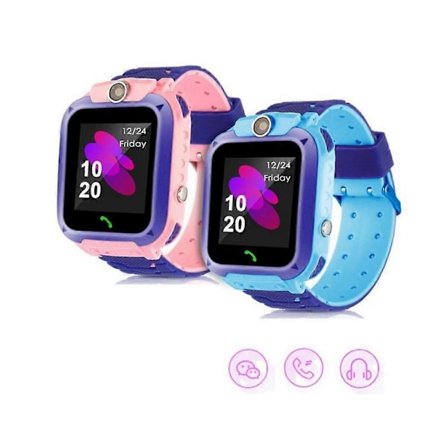 Smartklokke for barn med 4G SIM-kort, 4G Smartwatch WIFI-sporing, stemmechat, videosamtale, overvåking, for gutter og jenter