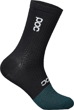 POC Flair Sock Mid Unisex workout socks Black L/43-45