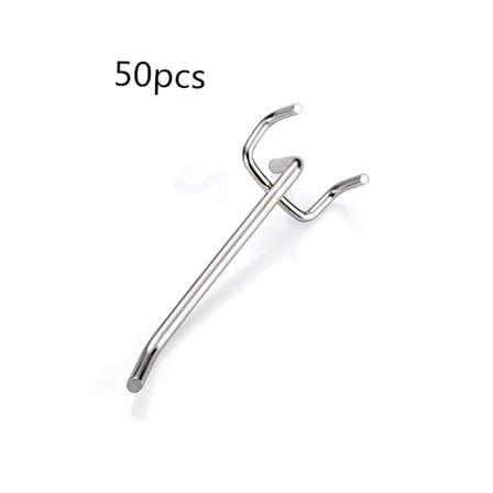 50 stk Pegboard kroge Display kroge 50 stk