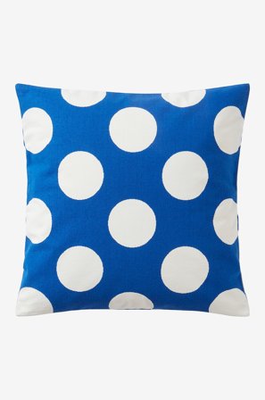 Jotex - Putetrekk 50x50 Cm Blå/hvit - RUE - Kjøp Pynteputer & trekk hos Jotex