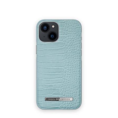 IDEAL OF SWEDEN Mobilskal Soft Blue Croco till iPhone 13 mini