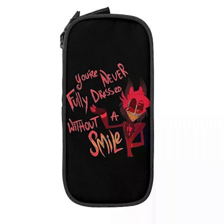 t1820 Mote Alastor Hazbin Hotel Penal Hazbinhotels Penal for Jenter Gutter Kapasitet Veske Kontor Gave chyd1820