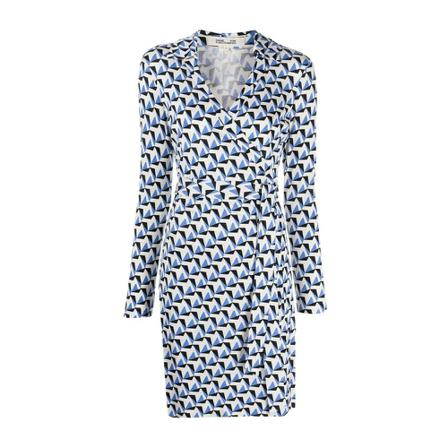 Diane Von Furstenberg Midi Dresses , Blauw , Dames , Maat: L Casual jurken