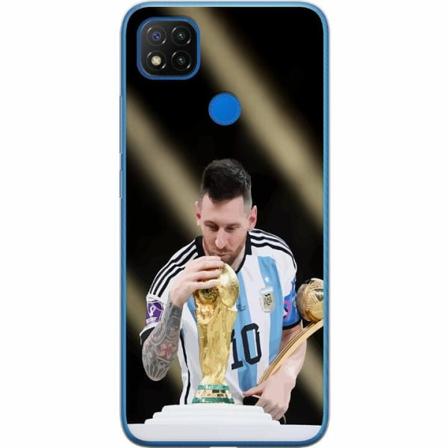 Xiaomi Redmi 9c Genomskinligt Skal Messi
