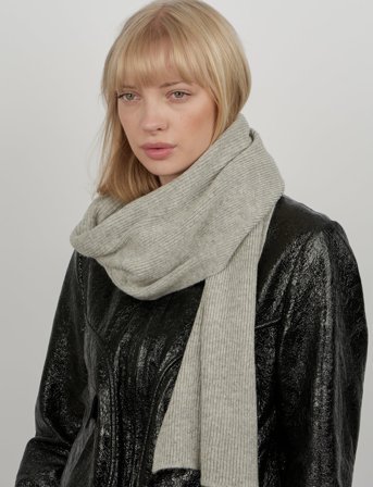 SUI AVA Frede Soft Scarf - Grey - ONE SIZE