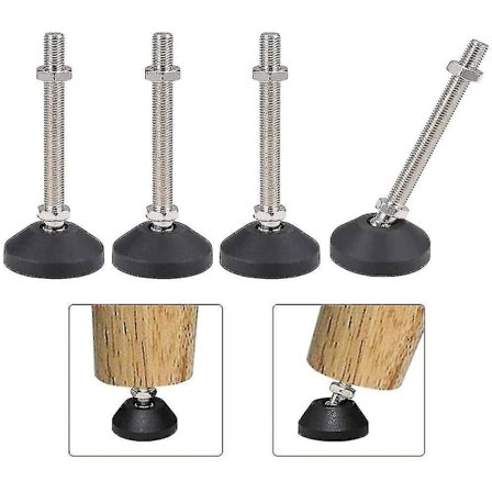 Huonekalujalkojen säätöruuvit, M8 ruuvijalka säädettävä lattiakiinnitysruuvi