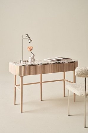 Jotex - Skrivebord Hvitsåpet - KAIGO - Kjøp Skrivebord hos Jotex