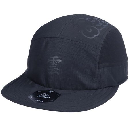 Kumo - Svart 5panel Keps - Kanji Cloudfit Black On Black 5-Panel @ Hatstore