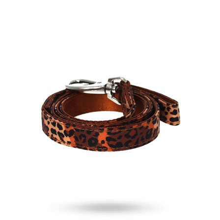 Urban Pup - Cheetah Print Lead - Tekstilkobbel, Rullekobbel, Kjørestrikk, Lærkobbel & Øvrige hundekobbel på Doggie.no