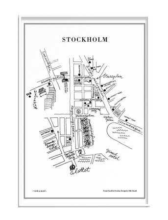 Olle Eksell | Stockholm | 50X70CM