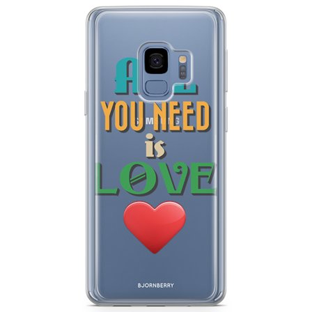 Bjornberry Skal Hybrid Samsung Galaxy S9 - All You Need Is Love