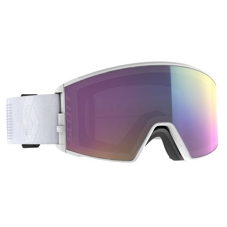 Scott React - Sportglasögon från Scott - Vita Goggles - Skidglasögon