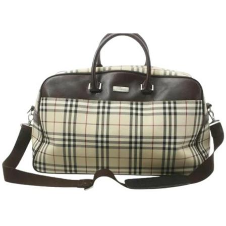 Burberry Vintage, Pre-owned Leather handbags Bruin, Dames, Maat:ONE Size