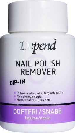 Depend O2 Dip-in Neglelakfjerner 75 ml, Makeup, Negle, Neglelakfjerner