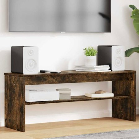 TV-möbel - hi-fi-möbel Vidaxl TV-möbel i rökt ek 100 x 30 x 40 cm Ingenjörsträ