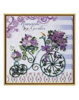 Perlenstickerei Blumentour - Abris Art