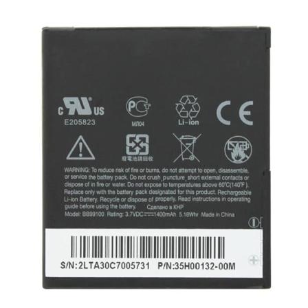 Original batteri HTC 35H00132 - BB99100 - BA S410 för SoftBank x06ht, x06ht II