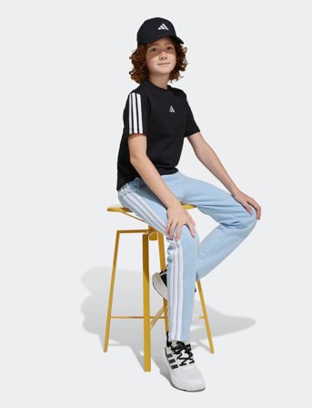 adidas Sportswear J 3S Tee 160 - Black - 164