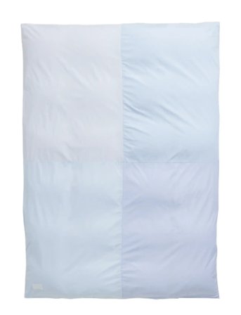 MAGNIBERG Wall Street Poplin Patchwork Duvet Cover - Blue - 220X220CM