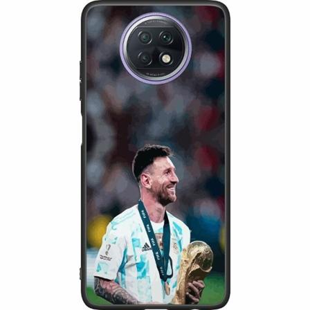 Xiaomi Redmi Note 9t Svart Skal Messi