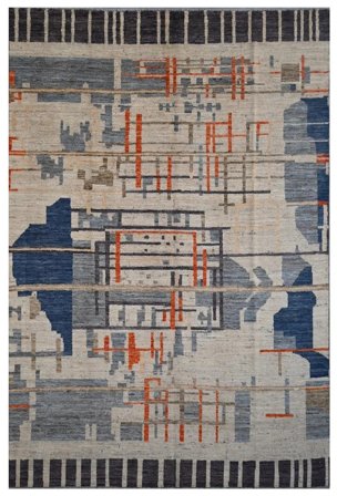 Berber Colourful Rug 196X296 Wool, Afghanistan