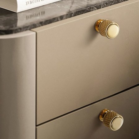 6 kpl Kultaisia kaapin nuppeja, Yksireikäisiä laatikon nuppeja, Kiinteää sinkkiseosta oleva keittiön kahva kaappeihin Lipasto Makuuhuone Kylpyhuone 