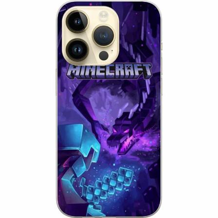 Apple Iphone 14 Pro Mjukt Skal - Minecraft