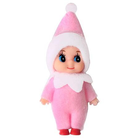10 Cm Elf Baby Dolls Med Rörliga Armar Ben Jultillbehör