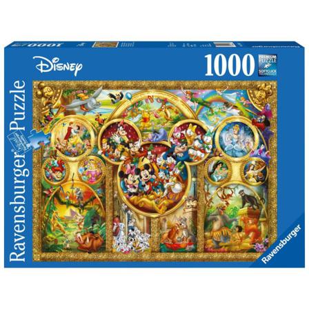 Ravensburger Pussel - Disney Gyllene Kollage, 1000 Bitar Multifärg