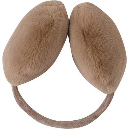 Öronmuffar kalla öronvärmare pannband vinter utomhus öronmuffar vinter utomhus vinter öronvärmare öronmuffar konstgjord päls öronmuffar vinter(Khaki)