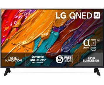 LG 43tum 7E 4K AI QNED Smart TV (2025) - 43QNED7EA6B