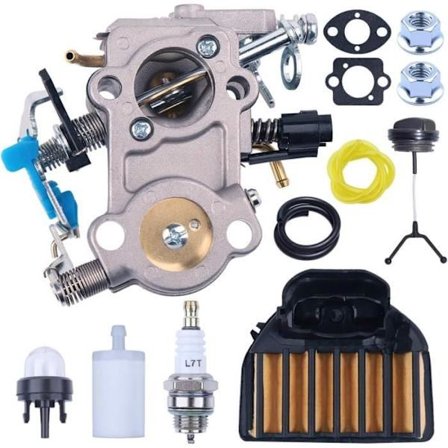 Karburator Vedligeholdelsessæt Kompatibelt Med Husqvarna 455 460 Rancher 461 Jonsered CS2255 Motorsav 544883001 Wa
