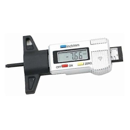 Digital Dækmønsterdybdemåler, Healwe Dæktryksmåler til Bil