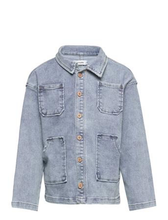 Nmmlagun Dnmetems 2720 Loose Shirt Lil Blue Lil'Atelier