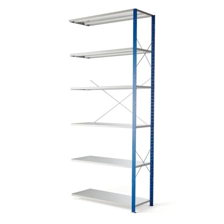 Regalsystem MIX, Erweiterungsmodul, 3000 x 1300 x 400 mm