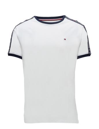 Rn Tee Ss T-shirts Short-sleeved Hvit Tommy Hilfiger