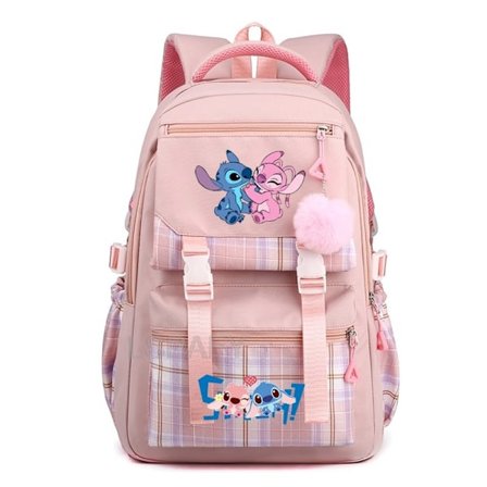 Lilo och Stitch Skolryggsäck Studentryggsäck #08