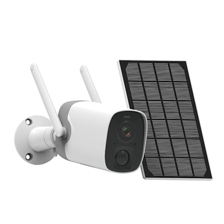 Hög Kvalitet Övervakningskamera + Solpanel