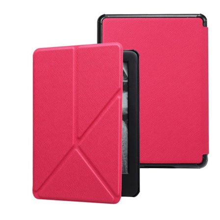 Smart Cover Folio Stand Case ROSE RED