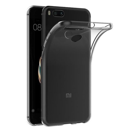 Kuori - PHONILLICO - XIAOMI MI A1 - Gel TPU Läpinäkyvä - Ultra Ohut - Pehmeä