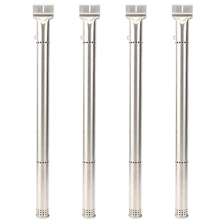 4 stk rustfrie grillbrændere Rørudskiftningstilbehør Passer til Charbroil