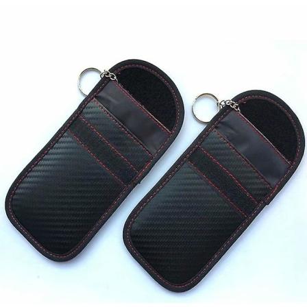 Hacker Jammer Anti-Radiation Auton Avaimen Suojauspussi 2 Kpl