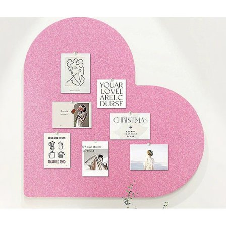 Väggdekoration Anslagstavla Fotovägg, Självhäftande Filttavla , Självhäftande fototavla, För hem & kontor