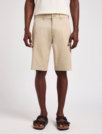 Lee Jeans Regular Chino Short - Beige - 28