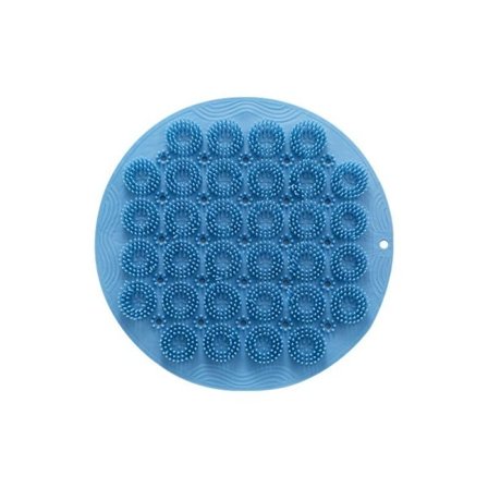 Exfolierande Dusch Massage Skrapa Badrum Halkfritt Bad Matta Silikon Fot Borste Gnugga Rengöring Verktyg