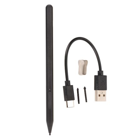 For Pro 3 Stylus Magnetisk 4096 Tryk MPP2.0 Genvejstaster Palm Afvisning Smart Pen til Pro 4 5 6 7 X 8 Book 1 2 3 Sort