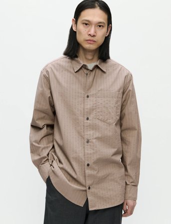 WOOD WOOD Wwnico Shirt 25201 - Beige - XXL